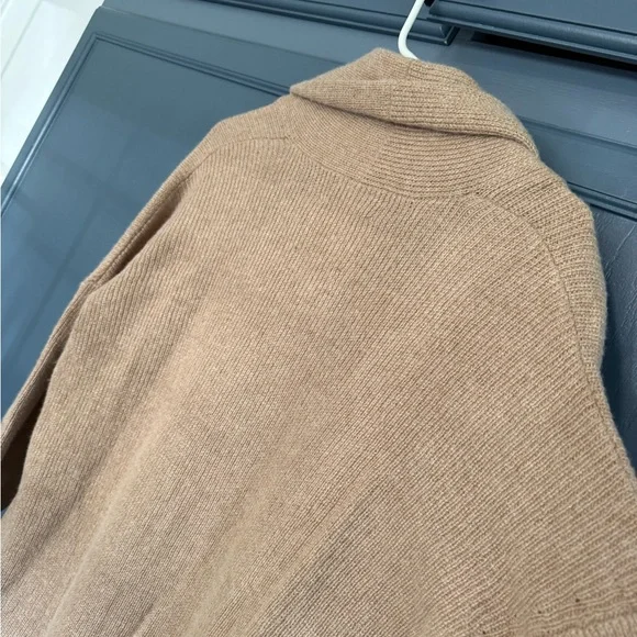 Lucky Brand Women's Camel Cardigan Sweater - Picture 6 of 6